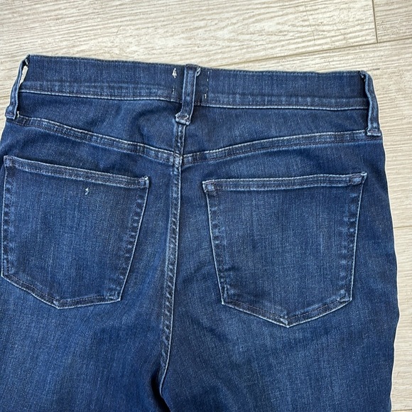 J. Crew Denim Skinny Button Fly Jeans in dark blue size 28 - Picture 6 of 13